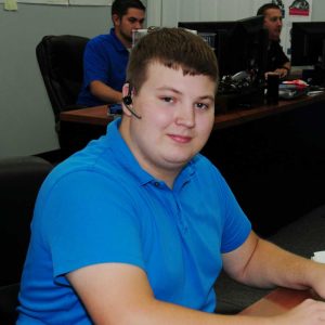 Student Charles Dvorak