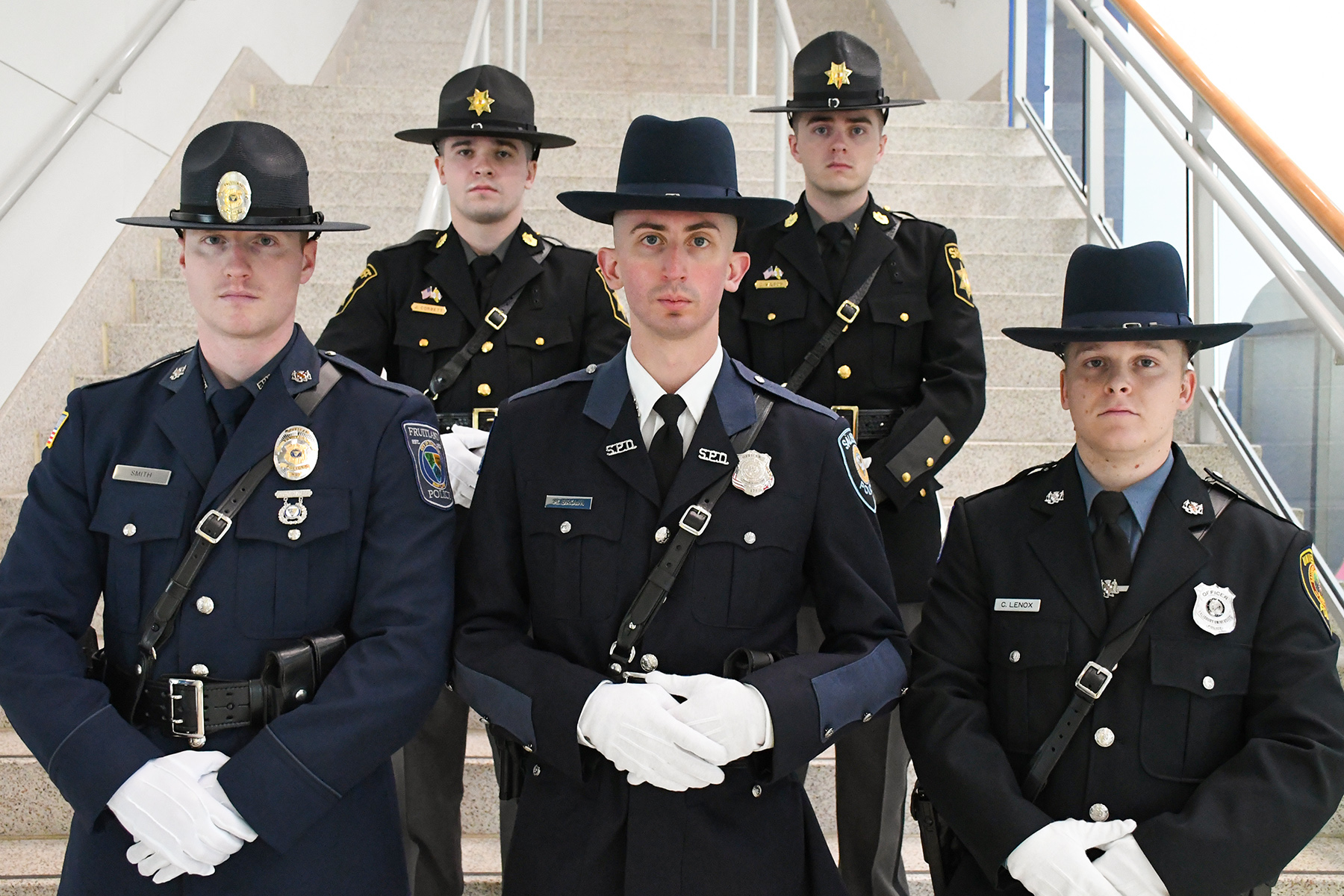 Law enforcement class graduates > Wor-Wic Community College